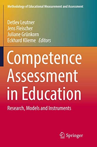 Cover for Competence Assessment in Education