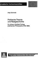 Cover for Politische Theorie und Realgeschichte
