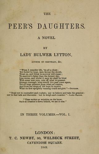 Cover for peer's daughters