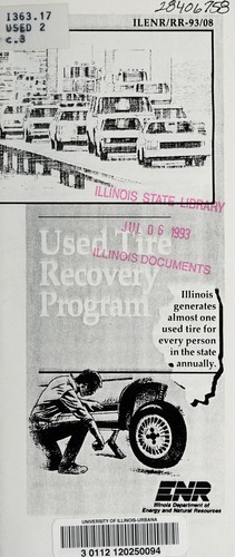 Cover for Used tire recovery program