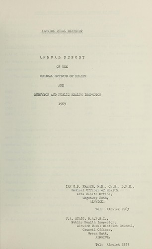 Cover for [Report 1969]