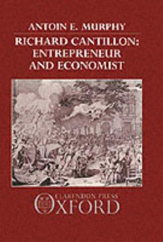 Cover for Richard Cantillon, entrepreneur and economist