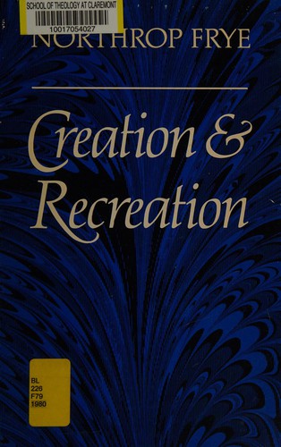 Cover for Creation and recreation