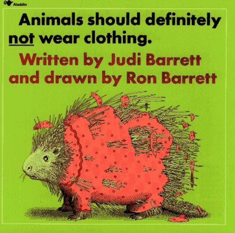 Cover for Animals should definitely n̲o̲t̲ wear clothing