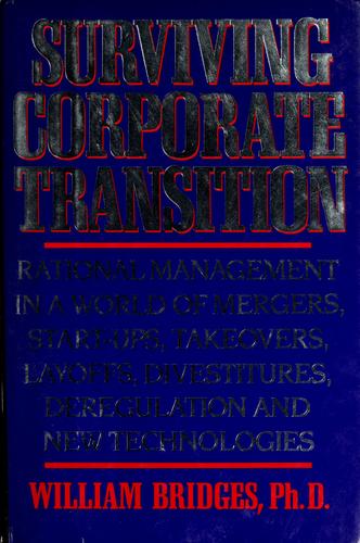Cover for Surviving corporate transition
