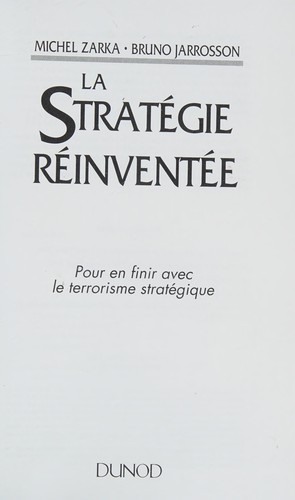 Cover for La stratégie réinventée