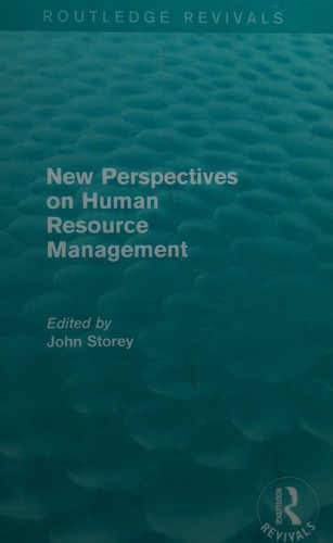 Cover for New Perspectives on Human Resource Management (Routledge Revivals)