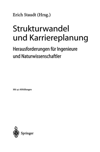 Cover for Strukturwandel und Karriereplanung