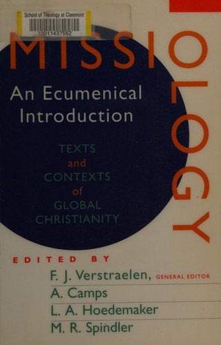 Cover for Missiology