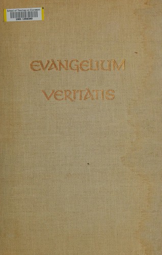 Cover for Evangelium veritatis.