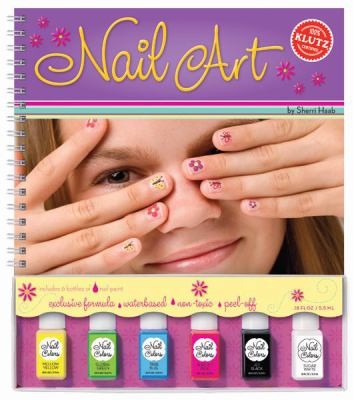 Cover for Nail Art With 6 Bottles of Nail Paint
