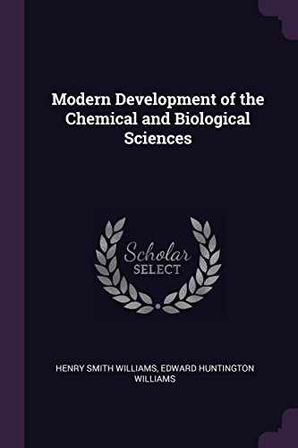 Cover for Modern Development of the Chemical and Biological Sciences