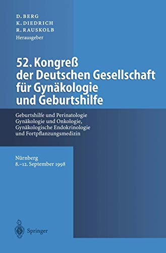 Cover for 52. Kongreß der Deutschen Gesellschaft für Gynäkologie und Geburtshilfe