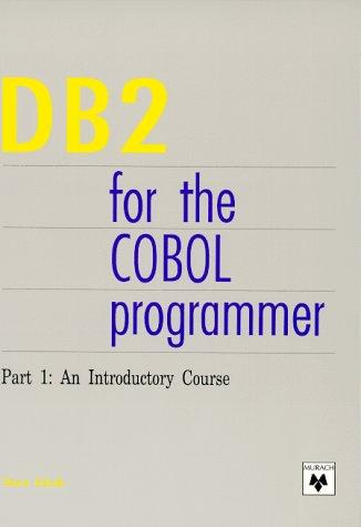 Cover for DB2 for the COBOL Programmer. Part 1