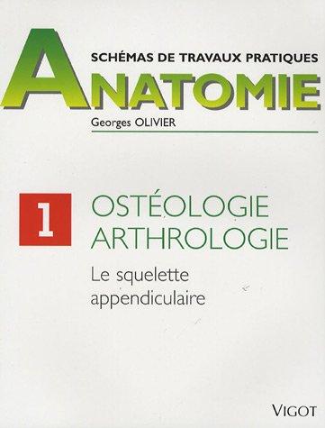 Cover for Schémas de travaux pratiques d'ostéologie et d'arthrologie