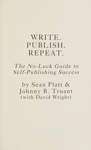 Cover for Write. Publish. Repeat