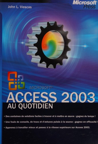Cover for Microsoft Access 2003 au quotidien