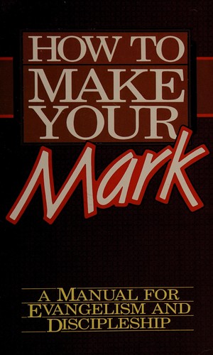 Cover for How to make your mark
