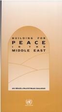 Cover for Building for peace in the Middle East