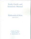Cover for Mathematical Ideas