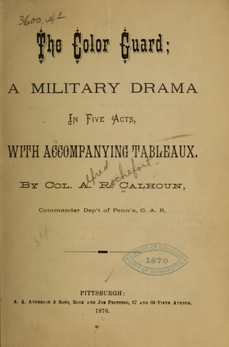 Cover for The color guard