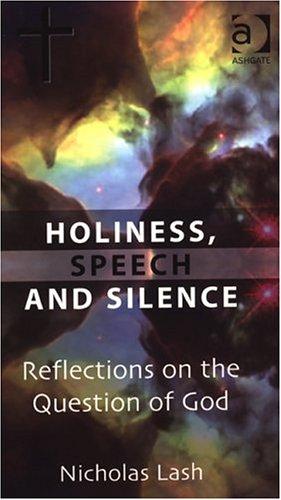 Cover for Holiness, Speech and Silence