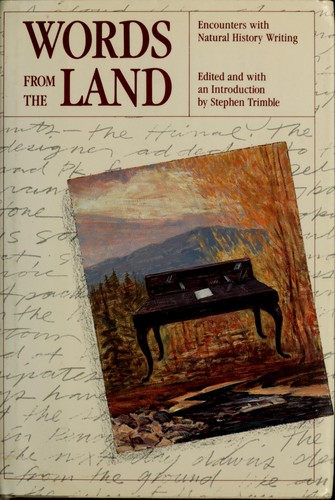 Cover for Words from the Land