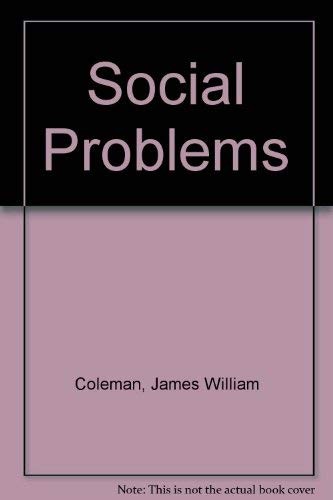 Cover for Social problems