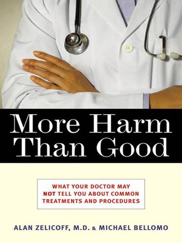 Cover for More Harm Than Good