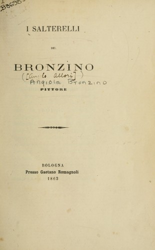 Cover for Salterelli