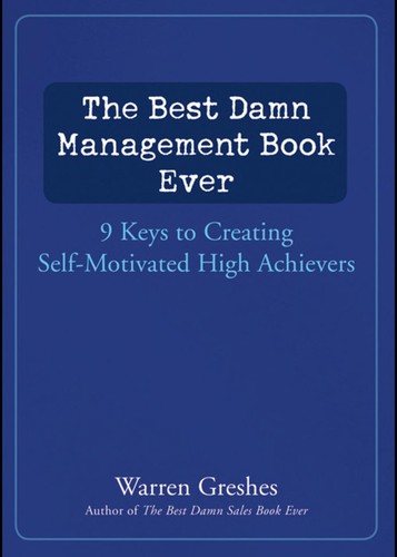 Cover for The best damn management book ever