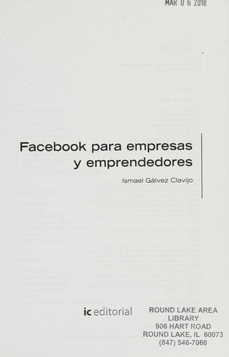 Cover for Facebook para empresas y emprendedores