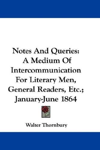 Cover for Notes And Queries