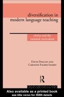Cover for Diversification in modern language teaching