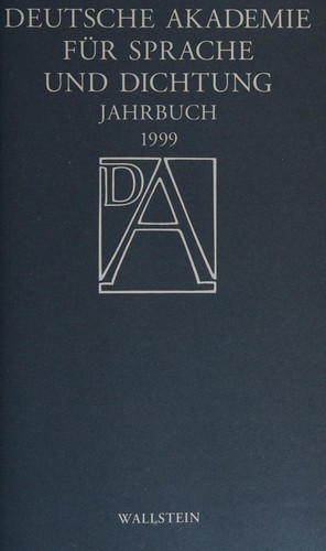 Cover for Deutsche Akademie fur Sprache und Dichtung