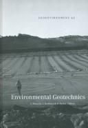 Cover for Environmental geotechnics