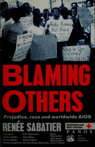 Cover for Blaming others