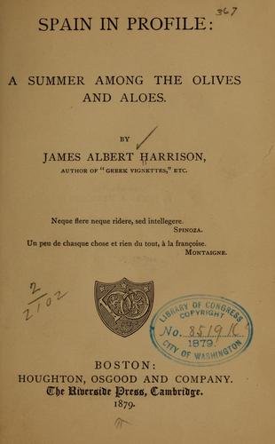 Cover for Spain in profile