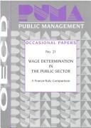 Cover for Wage Determination in the Public Sector