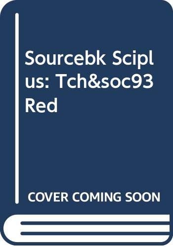 Cover for Sourcebook (SciencePlus: Technology and Society, Level Red)