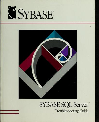 Cover for SQL server troubleshooting guide