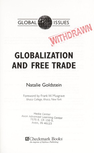 Cover for Globalization and free trade