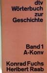 Cover for Dtv-Wörterbuch zur Geschichte