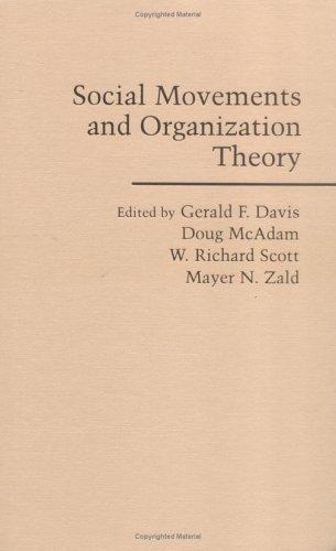 Cover for Social Movements and Organization Theory (Cambridge Studies in Contentious Politics)