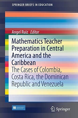 Cover for Mathematics Teacher Preparation in Central America and the Caribbean