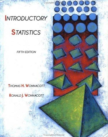 Cover for Introductory statistics