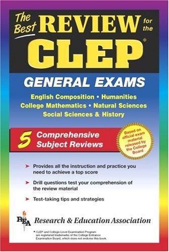 Cover for The best review for the CLEP general exams
