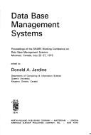 Cover for Data base management systems