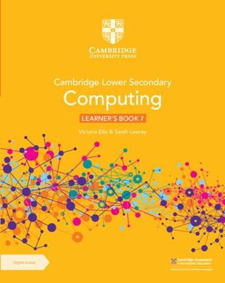 Cover for Cambridge Lower Secondary Computing Learner's Book 7 with Digital Access (1 Year)