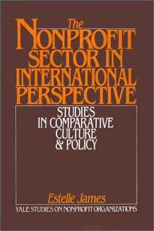 Cover for The Nonprofit sector in international perspective